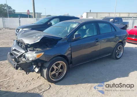 2011 Toyota Corolla Le из США, поврежденный, VIN 2T1BU4EE4BC678865